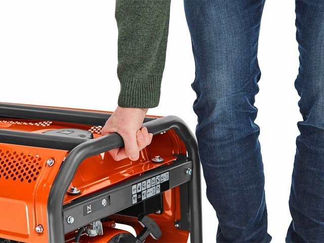 Удобная ручка генератора Husqvarna